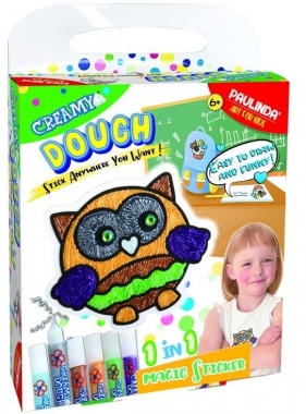 Naklejka magiczna kremowego ciasta PAULINDA