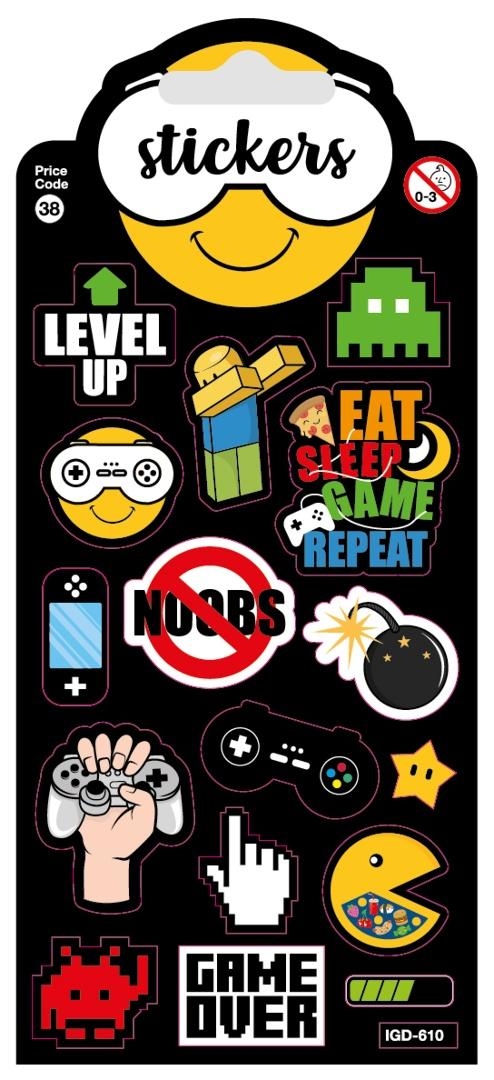 Naklejki - Video Game Icons