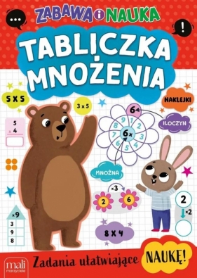 Kolorowanka zabawa i nauka tabliczka mnożenia - Opracowanie zbiorowe