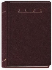 Terminarz 2020 B7 Caribe bordowy