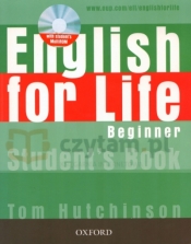 English for Life Beginner SB +CD - Tom Hutchinson