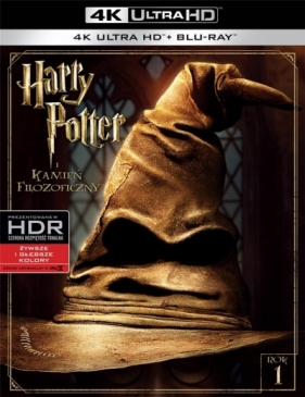 Harry Potter i Kamień Filozoficzny (2 Blu-ray) 4K - Chris Columbus