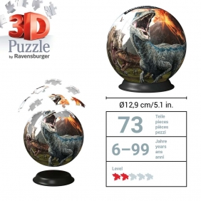 Ravensburger, Puzzle 3D 72: Jurassic World (11757)