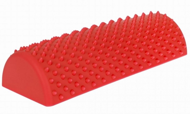 Półwałek do masażu sensoryczny czerwony 30cm