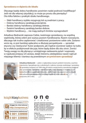 Arcymistrz sprzedaży - Arkadiusz Bednarski