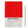 Notatnik Leuchtturm1917 Mediumw linie czerwony