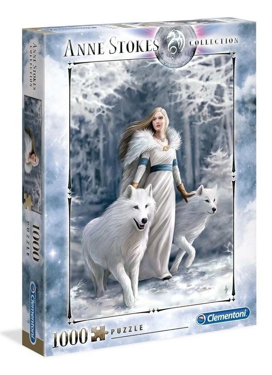 <img src='https://webimage.pl/pics/574/9/d8005125399574.jpg' style='height:440px' /> Puzzle 1000 Anne Stokes Collection Winter Guardian
