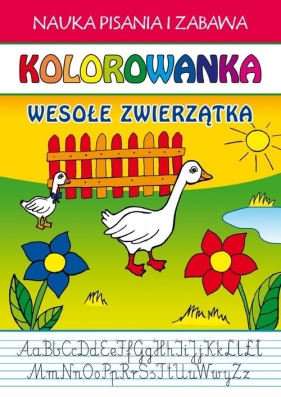 Kolorowanka Wesołe zwierzętka - Beata Guzowska