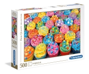 Puzzle High Quality Collection 500: Colorful Cupcakes (35057)