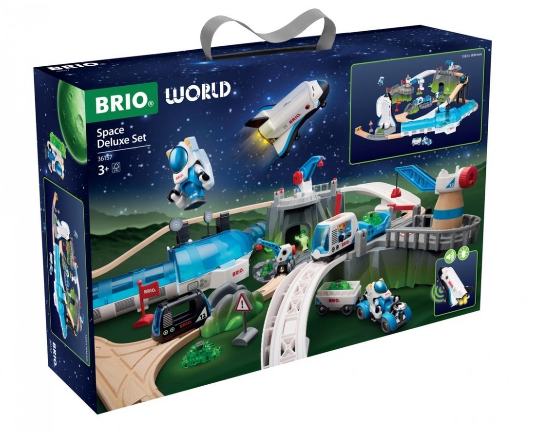 Brio Trains & Vehicles: Zestaw Kosmiczny Deluxe (63615700)