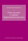 Prawo prywatne w systemie Heglowskiej filozofii prawa Wilejczyk Magdalena