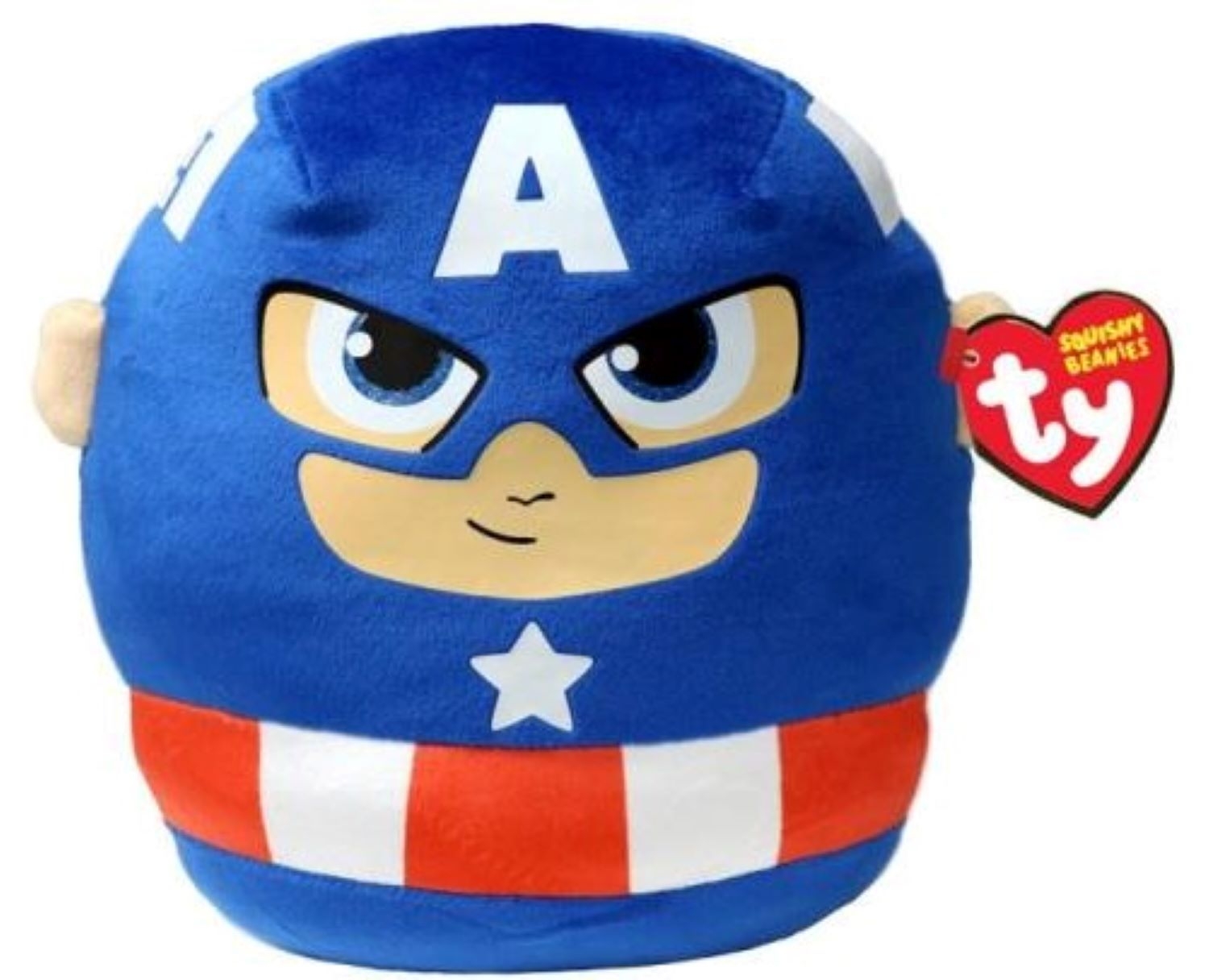 Squishy Beanies - Marvel - Kapitan Ameryka, 22cm (39257)
