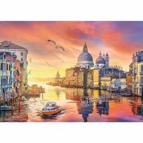 Trefl, Puzzle 500 Romantic Sunset: Venice, Italy (37457)
