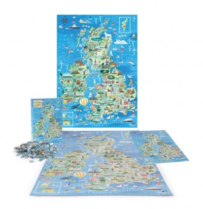 Puzzle 1000 Wielka Brytania i Irlandia