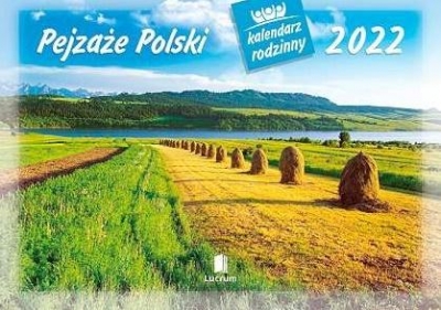 Kalendarz 2022 Rodzinny Pejzaże Polski WL3