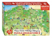 Polska Młodego Odkrywcy puzzle dla dzieci
