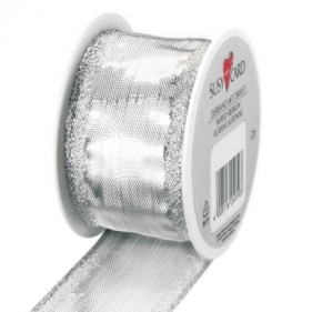 Wstążka 2mx40mm srebrna