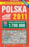 Polska 2011 mapa samochodowa 1:700 000