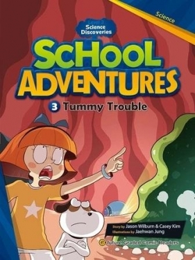 School Adventures Level 3 cz.3 Tummy Trouble + CD - Opracowanie zbiorowe
