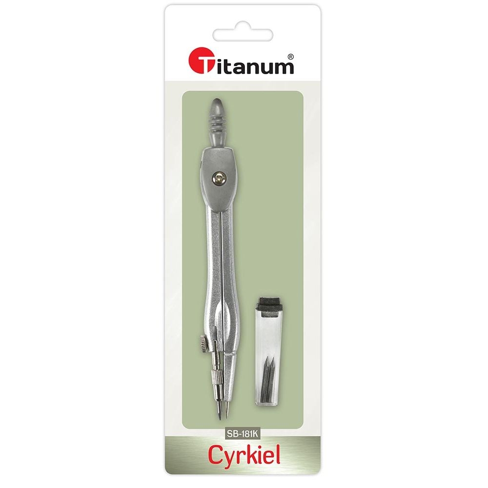 Cyrkiel Titanum 1002LC, 2 elmenty (96448)