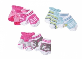 BABY BORN Skarpetki dla lalek 2-pak (823576)