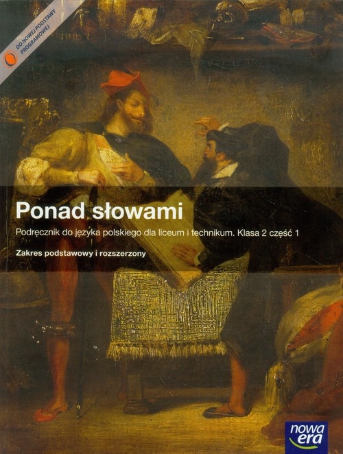 Ponad słowami 2 Język polski Podręcznik z płytą CD część 1