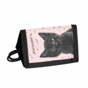 Portfel ze sznurkiem - Black Cat