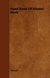 Hand Book of Alumni Work