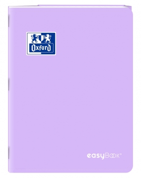 Zeszyt Oxford Easybook Pastel A4/60k kratka z marginesem, 1 szt