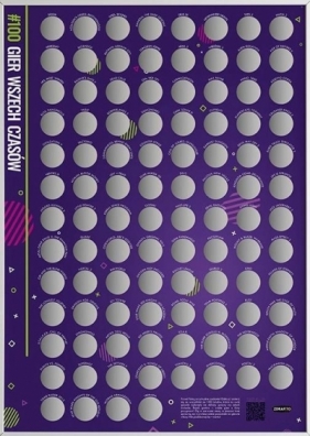 Plakat: 100 gier wszech czasów - Opracowanie zbiorowe