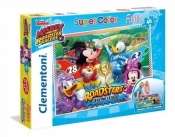 Puzzle podłogowe SuperColor Mickey i raźni rajdowcy 40 (25457)