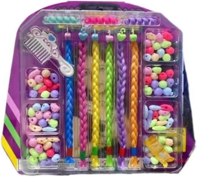 Zestaw do włosów z warkoczykami