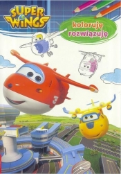 Super Wings Koloruję rozwiązuję