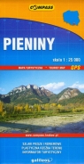 Pieniny mapa turystyczna 1:25000