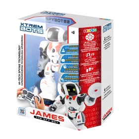 XTREM BOTS – robot interaktywny - James the Spy Bot (3803157)