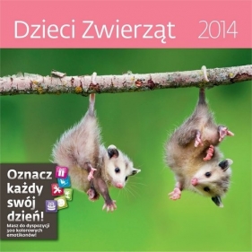 Kalendarz 2014 Dzieci Zwierząt - <br />