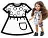 Ubranko dla lalek 32cm