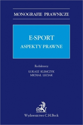 E-sport. Aspekty prawne