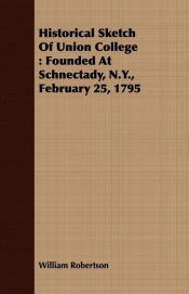 Historical Sketch Of Union College
