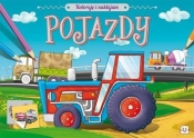 Koloruję i naklejam Pojazdy - <br />