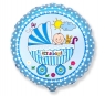 Balon foliowy Wózek dla chłopca 45cm