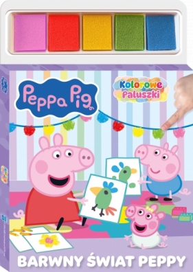 Barwny świat Peppy. Świnka Peppa. Kolorowe Paluszki - Opracowanie zbiorowe