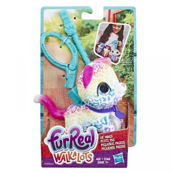 Maskotka furReal Friends Małe zwierzaki na smyczy, Kot B (E3503/E4776)