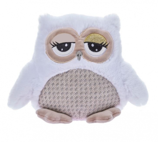 Maskotka Sowa Agnes biała 23cm (13830)