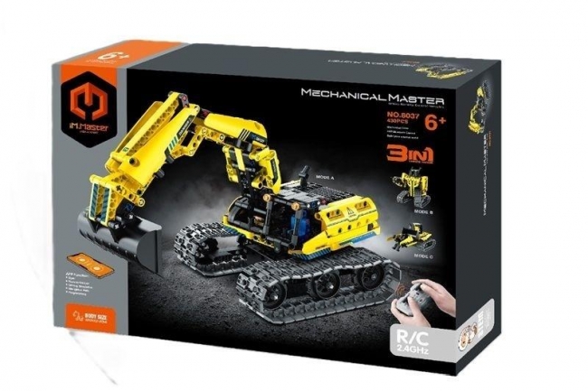 Klocki R/C Robo-Koparka 3w1 430el