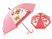Parasol Adar dziecięca dł.66cm, z gwizdkiem, automatycznie rozkładana (450578)