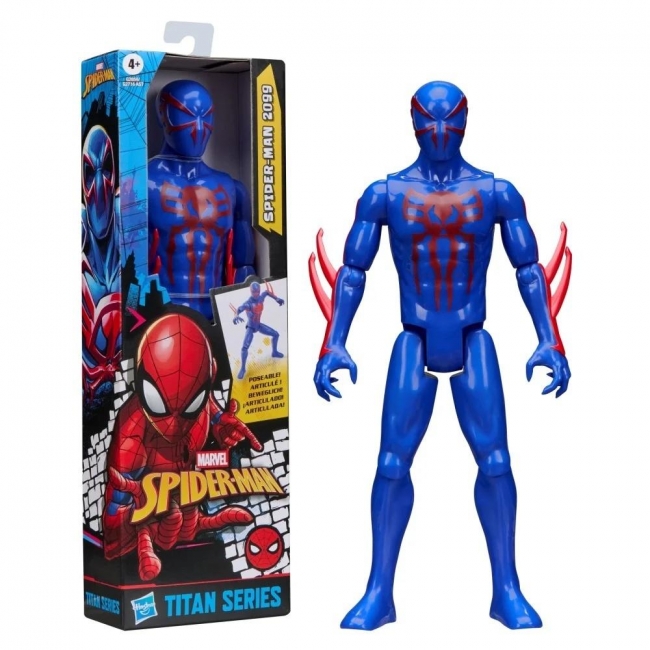 <img src='https://webimage.pl/pics/578/1/d5010996361578.jpg' style='height:440px' /> Spider-Man Titan Hero Figurka Spider-Man 2099 30cm