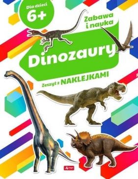 Dinozaury. Zeszyt z naklejkami