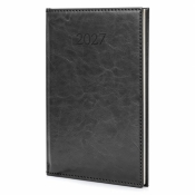 Kalendarz 2027 B5 Agenda Tygodniowy Czarny