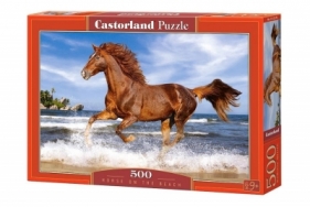 Puzzle 500: Koń na plaży (B-52578)